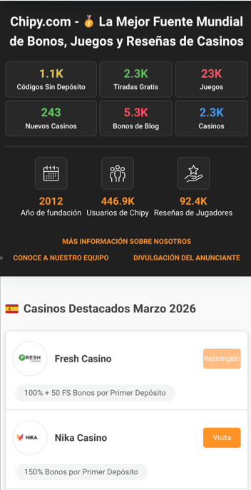 Chipy Chipy Casino